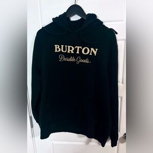 Burton Black large Hoodie good preloved condition
